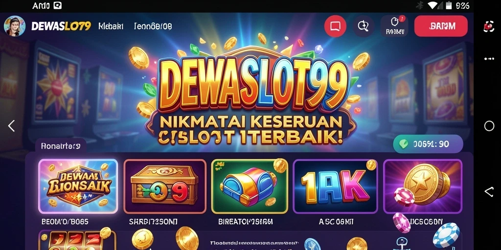 Tampilan gameplay DEWASLOT99 yang seru dan menegangkan.