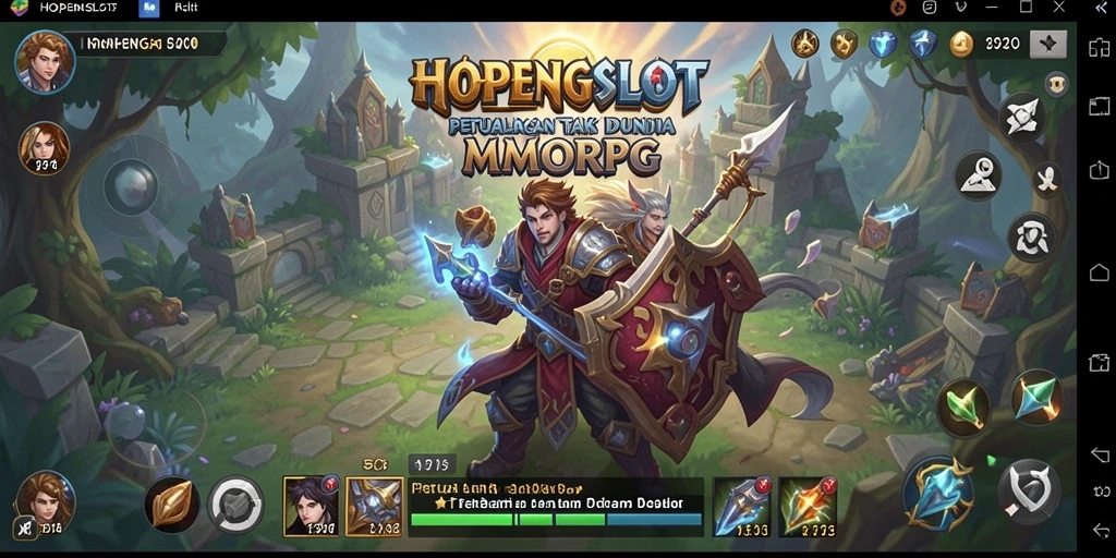 Tampilan grafis HOPENGSLOT saat gameplay yang menakjubkan dan imersif.
