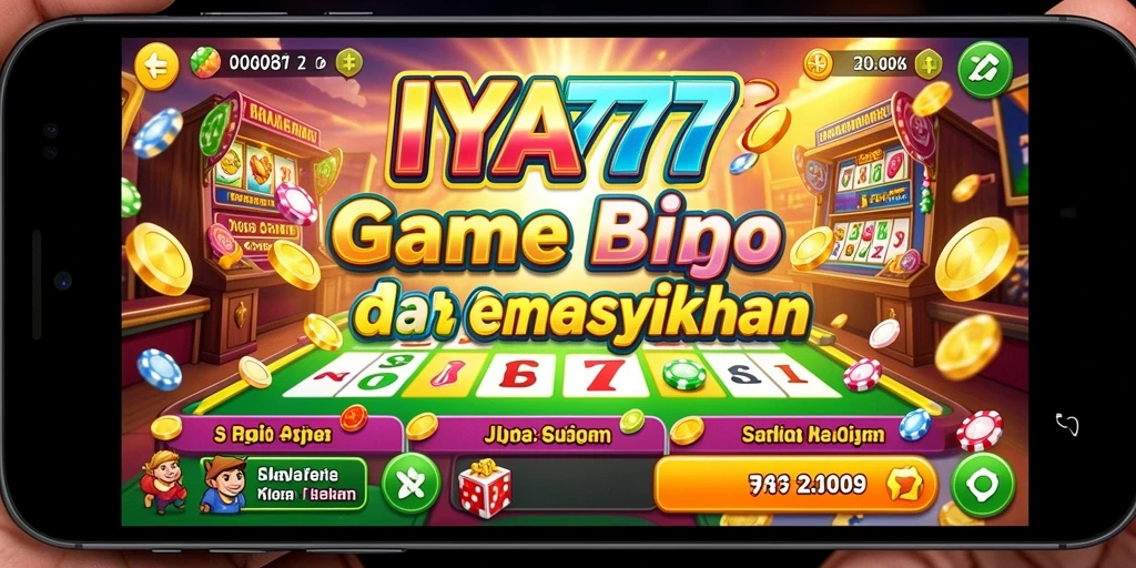 Tampilan gameplay seru IYA777 saat bermain Bingo.