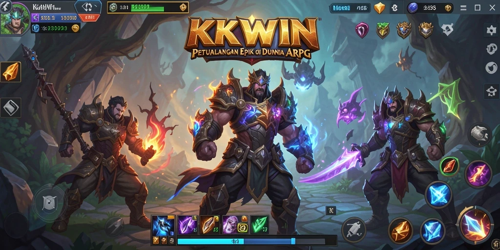 Gameplay seru KKWIN dengan aksi penuh tantangan.